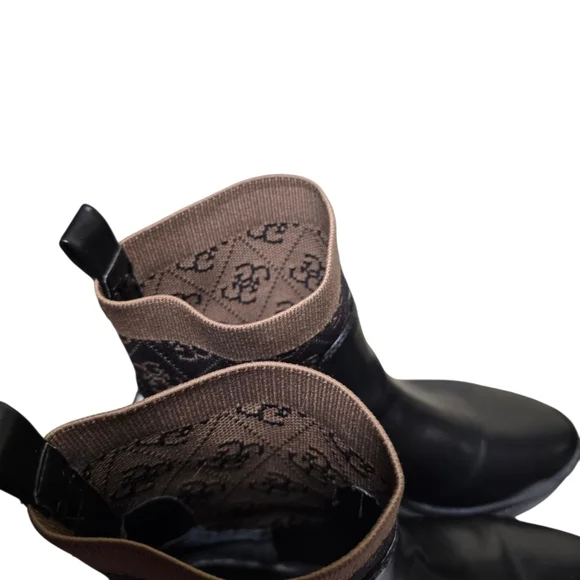 Guess Black and Brown Ankle Booties US 8.5 - Picture 6 of 6